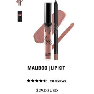Kylie cosmetics lip kit maliboo